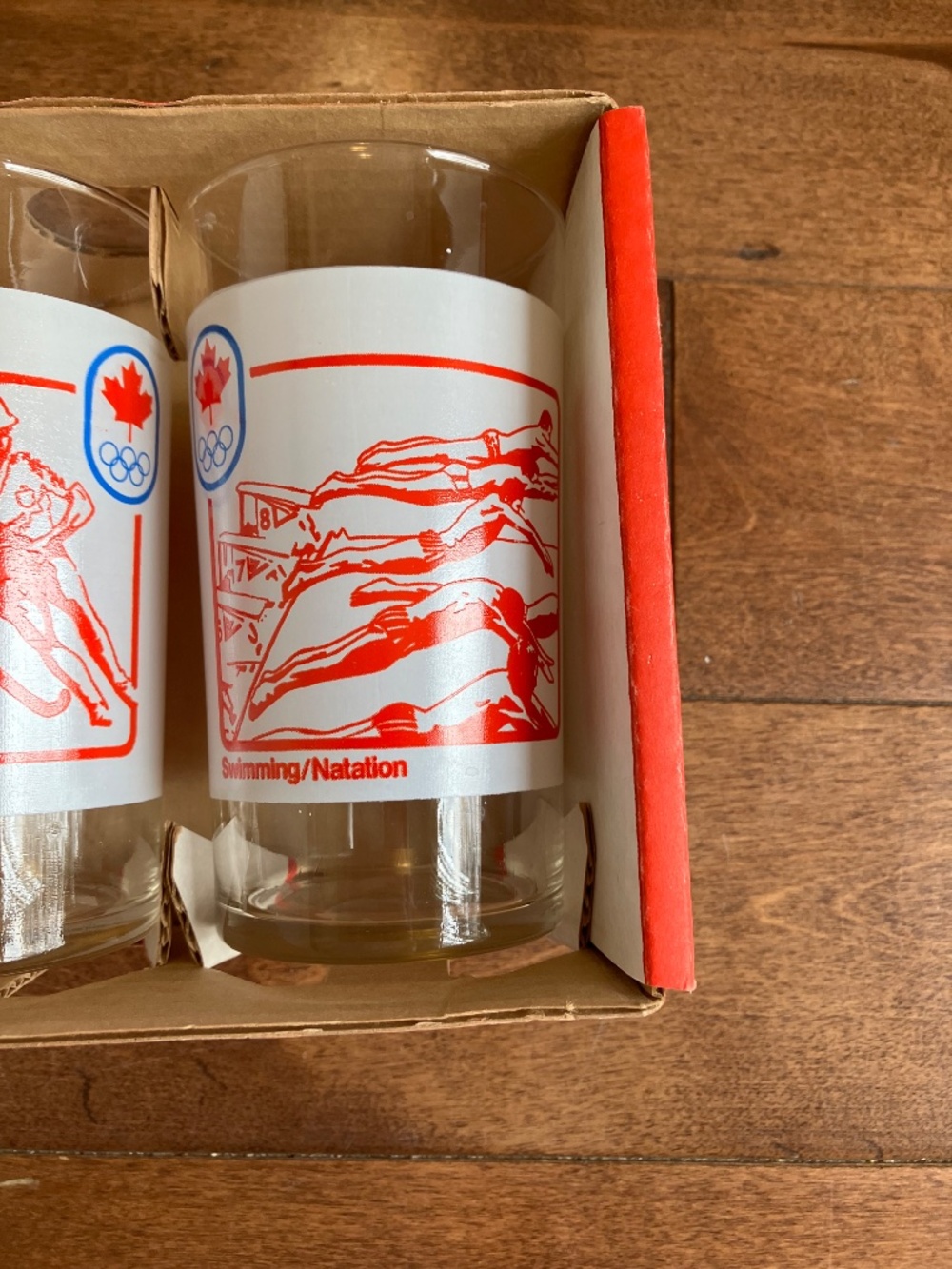 Vintage Montreal Olympics 4 Oz Glasses -Set of Four - Picture 5 of 14